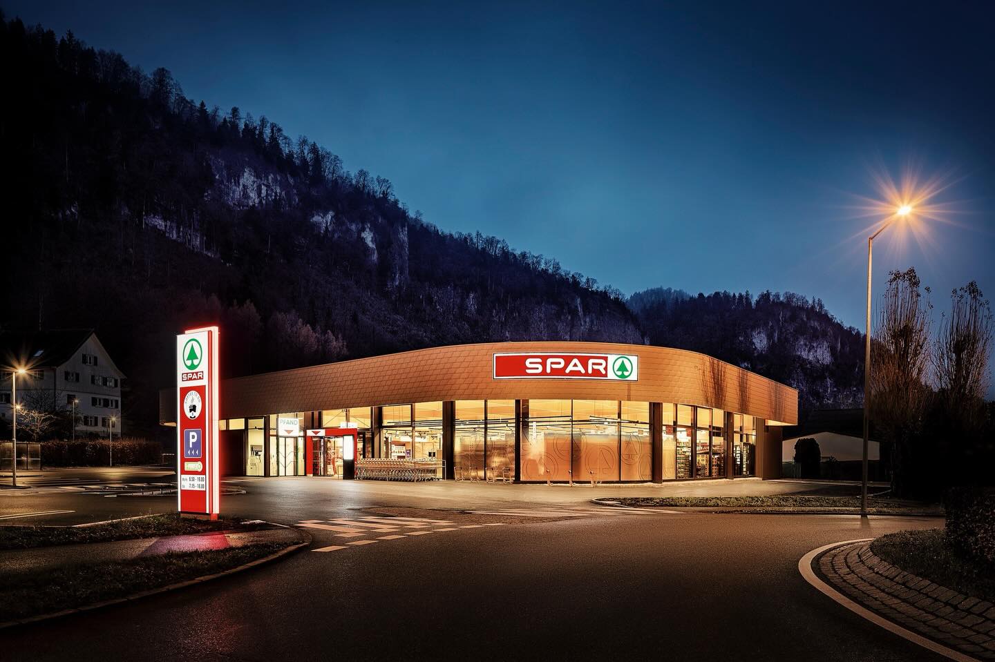 Sanierung Einkaufsmarkt Hohenems, Schwefel